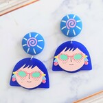 バカンス女子のピアス