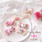 Candy ribbonヘアゴム
