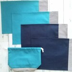 【mihoho様専用】ターコイズ×ストライプの入園入学セット