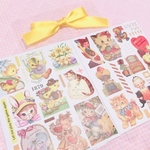 15%OFF 🎀vintage風ステッカー2枚セット🎀