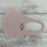 2枚セット【動かない鳥ハシビロコウ】プリント3Dフィットマスク