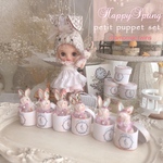  petit  blythe puppet🐰春バージョン🌼