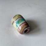 とんぼ玉　銀窯変