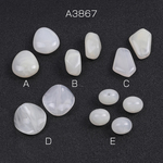 A3867-A 30個 高品質アクリルビーズ ホワイト 3X（10ヶ）