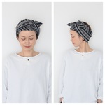 母の日のプレゼントに！　OmaTurban / gray-navy