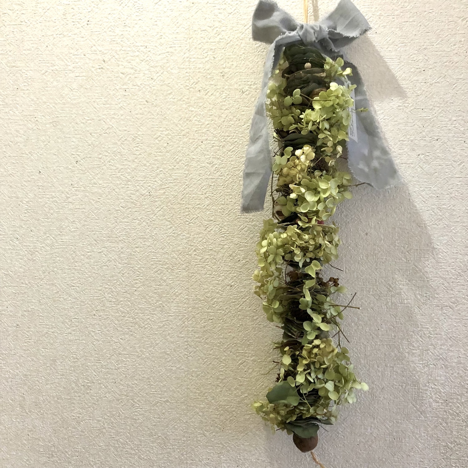 ユーカリ紫陽花ガーランド f327358400539b9b8a147f696cfd82