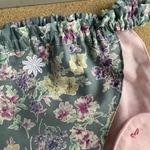 綿ローン使用  【レトロなリトルガーデン】浅ばき、深ばき、S〜3L、ふんどしパンツ  フンパン  フンテイ   下着 ストレスフリー リンパよけショーツ mameパンティ