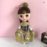 No.211   6/1サイズドール振袖　暈し染め　草花姫金彩
