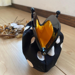【受注製作】再販❺プラフレーム　デカドットがま口ポーチ　プラスチックがま口　タバコケース iQOSケース