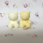 香りが選べる！　天然アロマ香る　アロマワックスサシェ　プチbear