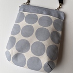 ドットのサコッシュ　サックス