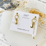 【NEW】"Your"イニシャルピアス　large「J」