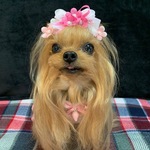 Lilly’sフラワーリボン(ピンク系)