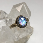 【水晶×レジン】暁の幻氷融晶『石術唱輪・詠彩煌』宵薫a