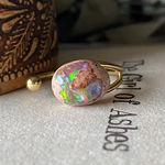 イースターエッグ🥚🐇🌈ミラクルエッグ🌈カンテラオパールのリング✨