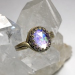 【水晶×レジン】暁の幻氷融晶『石術唱輪・詠彩煌』花霞a