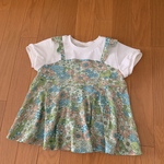 子供服100  ドッキングキャミＴ