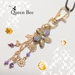 冒険のバッグチャーム【夜の都の花】