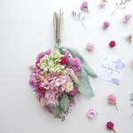 𖦞母の日ギフト𖦞 フェアリーピンクのスワッグ 