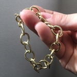 真鍮ブレスレット「UNCHAIN」