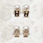 ピアス HｰPerl ピアス イヤリング 樹脂ピアス 樹脂イヤリング チタン ステンレス モノトーン 1500 