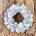 専用ページ♡hina.san.taオリジナル♡シェルニットリース♡25cm