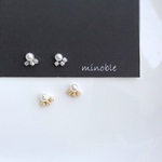 new▷loose metalpearl ピアス/ノンホールイヤリング＊受注製作＊
