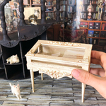 1/6 アンティーク調♪ レトロなショーケース★  ミニアクセサリーケースとしても♪