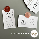 【rukapanchan様専用】エスコートカード・マスクケース 席札