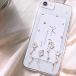 𝐰𝐡𝐢𝐭𝐞'𝐩𝐞𝐫𝐥 𝐟𝐥𝐞𝐮𝐫 / マーガレット  スマホケース iPhoneケース