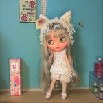 ホワイトクリームセットアップ　ブライス　リカちゃん