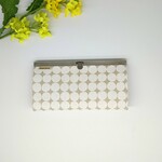 長財布（simpleDot white)