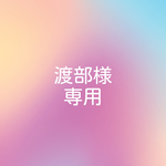 渡部様専用ページ