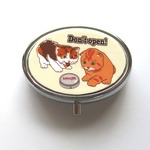 猫さんピルケース「Don't open」