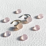 【JORIE】ピンクカルセドニー　Ear cuff