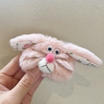 ピンクうさぎさんバッチ🐇