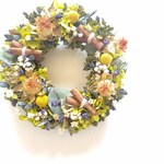 グリーンリース　紅花&シナモン　自分用にもお友達やお世話になった方へのプレゼントにも！