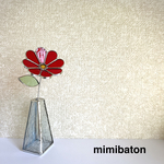 ⚫︎受注製作⚫︎mimibaton ＊ステンドグラスフラワー＊