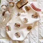 犬服  みんな大好きハンバーガー🍔タンクトップ  S、M、Lサイズ