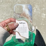 【iPhone14シリーズ対応】ニュアンスiPhoneケース￤plage~プラージュ~￤【選べるカード】