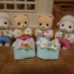 シルバニア赤ちゃん＊ロンパース 2着セット(たっち赤ちゃん用)