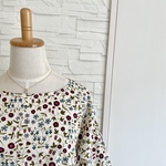SALE リバティ　ドルマンチュニックブラウス　ミラベル　XL