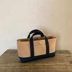 sale【送料込】帆布でほっこりミニトート横長 no.492