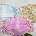 ♡お得すぎな3色組♡可愛い小花柄の不織布マスクカバー♡