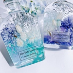 aqua blue 春のハーバリウム フラワーギフト　
