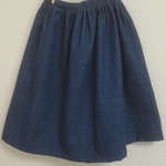 再販☆デニム ロングスカート