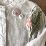刺繍ブローチ　2個セット