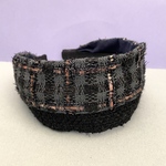 LINTON TWEED♡素敵なツイードをシンプルに♡カチューシャ♡幅広