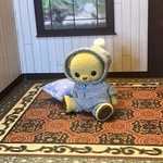 【送料無料】ハニーベアサイズ　おねんねセット　グレー