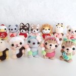 【ｍ様ご予約品】キリンちゃんと音符のストラップ　他全１２点